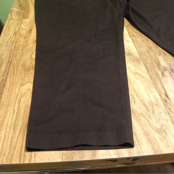 NWT $99 USD J Jill Chocolate Brown Stretch Pants Womens Plus Size 28W 50x28 - Picture 3 of 12